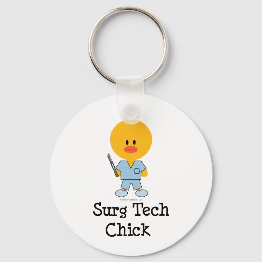 Surg Tech Chick Sleutelhanger (Voorkant)