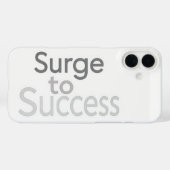 Surge to Success Case-Mate iPhone Case (Achterkant (horizontaal))