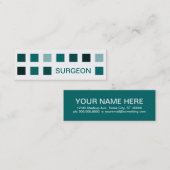 SURGEON (moskeesvierkantjes) Mini Visitekaartje (Voorkant / Achterkant)