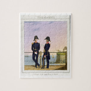 Surgeons, bord 6 van 'Costume of the Royal Navy' Legpuzzel