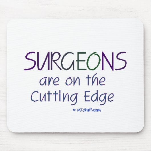 Surgeons - Snijrand Muismat (Voorkant)