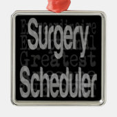 Surgery Scheduler Extraordinaire Metalen Ornament (Voorkant)