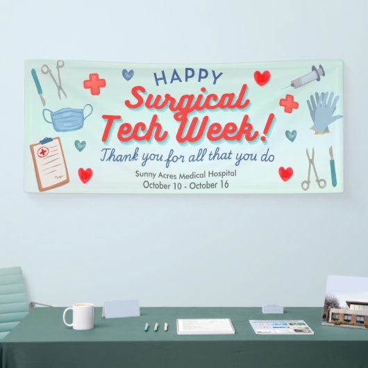 Surgical Tech Appreciation Week Banner (Beurs)