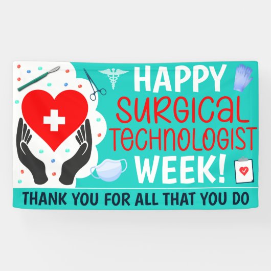 Surgical Technologist Appreciation Week Banner (Horizontaal)