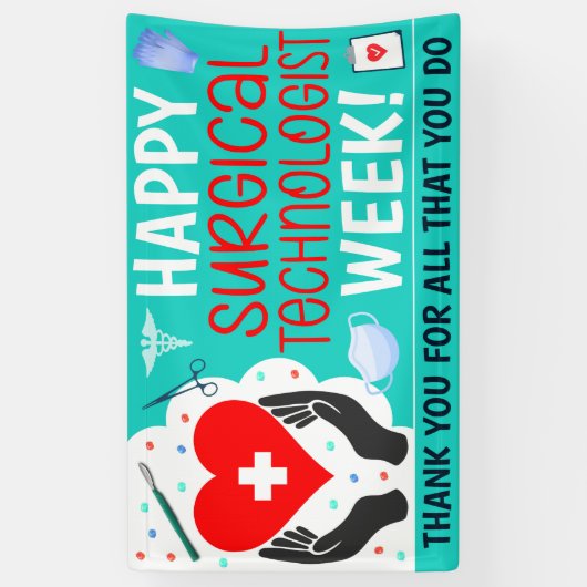 Surgical Technologist Appreciation Week Banner (Verticaal)