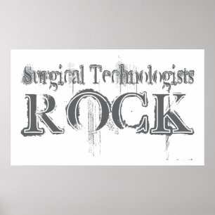 Surgical Technologists Rock Poster