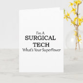 SURGISCHE TEKST KAART (Gele Bloem)