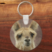 Suri Alpaca Sleutelhanger (Voorkant)