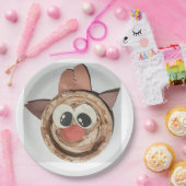 Surianna Collection (Happy Deer) Papieren Bordje (Feest)