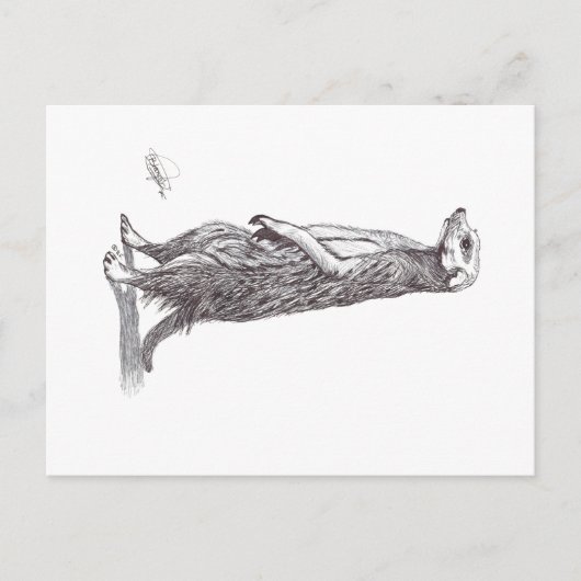 SURICATA. MEERKAT FEESTDAGENKAART (Voorkant)