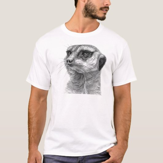 Suricatta G035 T-shirt (Voorkant)
