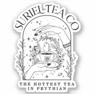 Suriel Tea Co Company ACOTAR Velaris 3WH1 Sticker