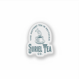 Suriel Tea Inspired ACOTAR Sticker