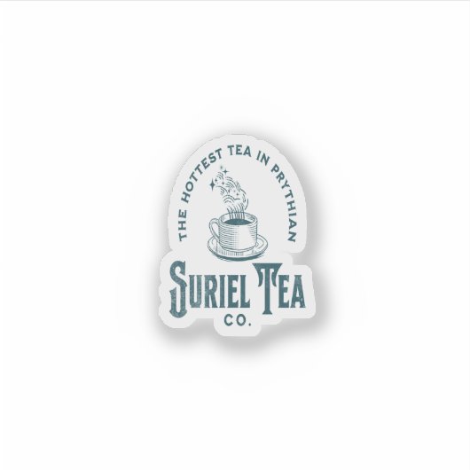 Suriel Tea Inspired ACOTAR Sticker (Voorkant)
