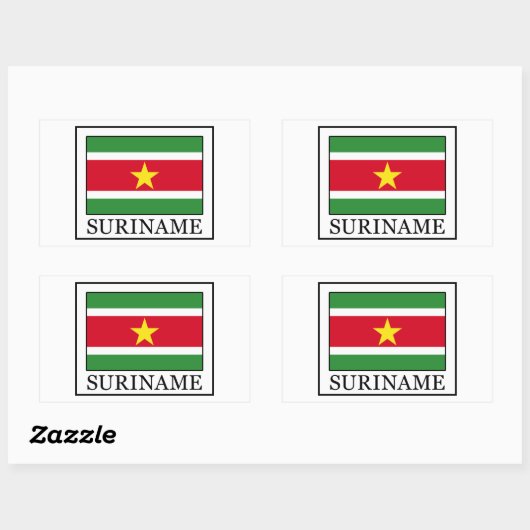 Surinaamse sticker (Vel)