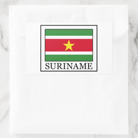 Surinaamse sticker (Tas)