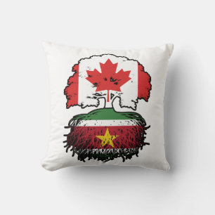 Surinaamse Surinaamse Canadese boomstammen Kussen