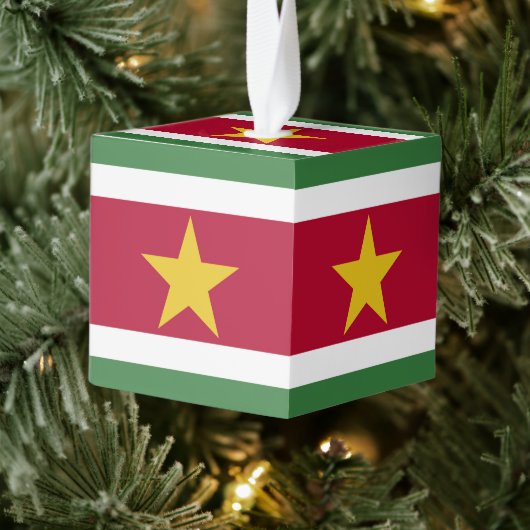 Surinaamse vlag decoratie (Boom)