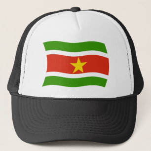 Surinaamse Vlag Hoed Trucker Pet