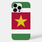 Surinaamse vlag iPhone hoesje (Achterkant)