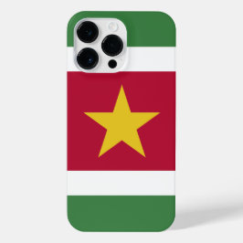 Surinaamse vlag iPhone 14 pro max hoesje