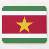 Surinaamse vlag muismat (Voorkant)