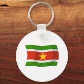 Surinaamse Vlag Sleutelhanger (Voorkant)