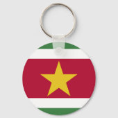 Surinaamse vlag sleutelhanger (Voorkant)