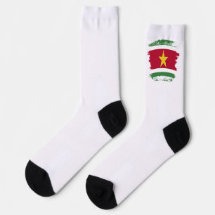 Surinaamse vlag sokken