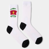 Surinaamse vlag sokken (Rechts)