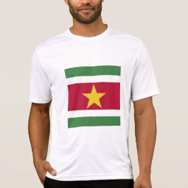 Surinaamse vlag t-shirt