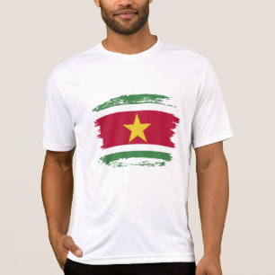 Surinaamse vlag t-shirt