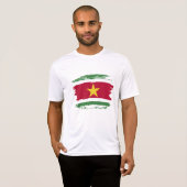 Surinaamse vlag t-shirt (Voorkant volledig)