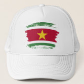 Surinaamse vlag trucker pet (Voorkant)