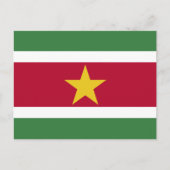 Surinaamse vlag, Vlag van Suriname Briefkaart (Voorkant)