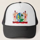 Surinaamse wapenlaag trucker pet (Voorkant)