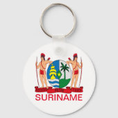 Surinaamse wapenschild sleutelhanger (Achterkant)