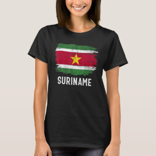 Surinaamvlag voor Surinaamse T-shirt