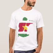 Surinaamzegel T-shirt (Voorkant)