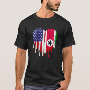 Suriname American Patriot Grown country meldt hem T-shirt