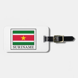 Suriname Bagagelabel