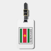 Suriname Bagagelabel (Voorkant verticaal)