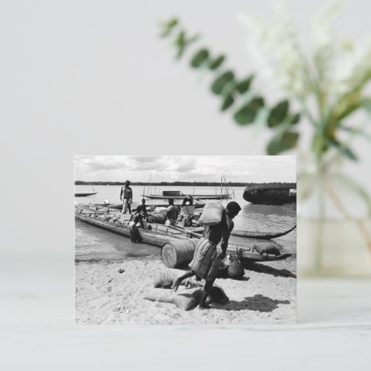 Suriname Beach Briefkaart (Staand voorkant)