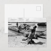 Suriname Beach  Briefkaart (Voorkant / Achterkant)