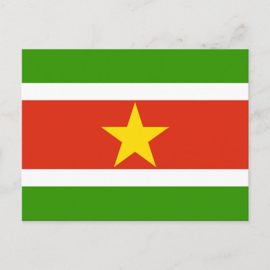 Suriname Briefkaart (Voorkant)