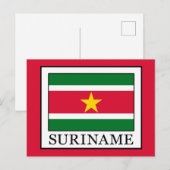 Suriname Briefkaart (Voorkant / Achterkant)