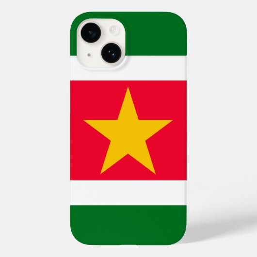 Suriname Case-Mate iPhone Case (Achterkant)