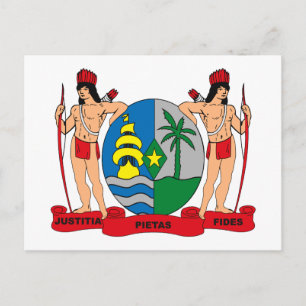 Suriname Coat of Arms Briefkaart