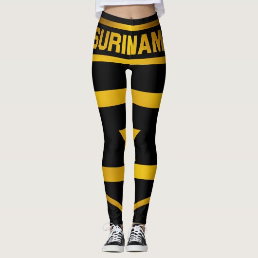 Suriname Emblem Leggings (Voorkant)