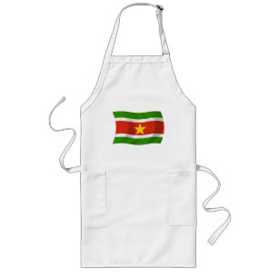 Suriname Flag Apron Lang Schort